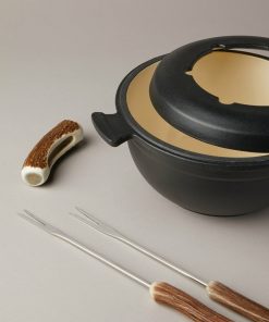 Materiali Lorenzi Milano Palchi Di Cervo | Set Fonduta Bourguignonne