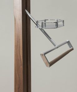 Materiali Lorenzi Milano Legno | Servo Muto Da Bagno Con Specchio