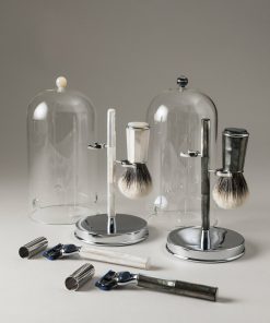 Materiali Lorenzi Milano Madreperla | Set Barba Toilette Con Campana